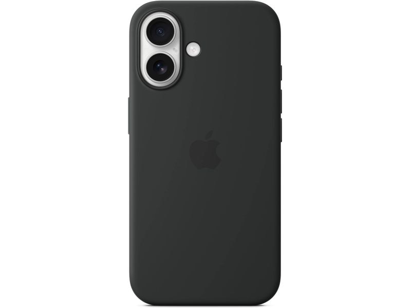 Apple Silicone Case mit MagSafe iPhone 16 Schwarz