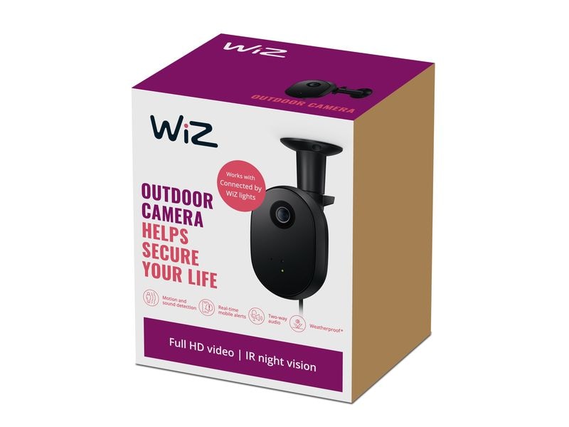 WiZ Outdoor Camera Schwarz