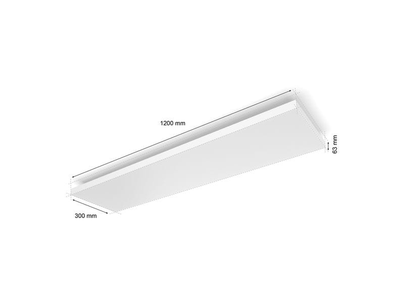 Philips Hue Deckenleuchte White & Color Ambiance Datura 1200 x 300 mm