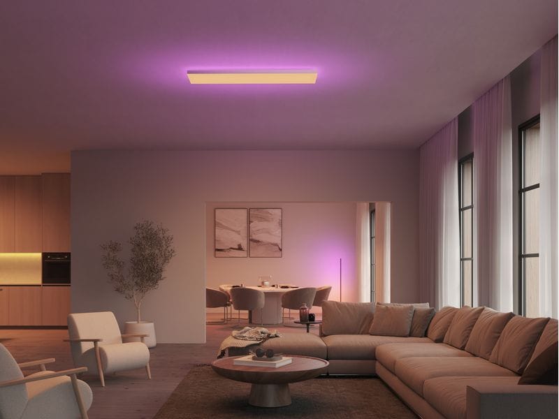 Philips Hue Deckenleuchte White & Color Ambiance Datura 1200 x 300 mm