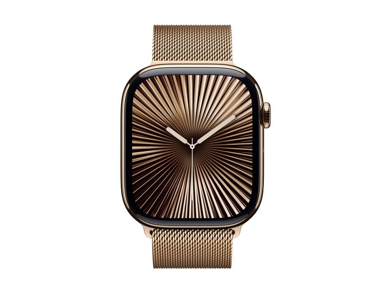 Apple Boucle milanaise 46 mm Or M/L