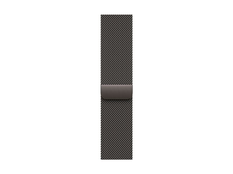 Apple Boucle milanaise 46 mm Gris foncé S/M