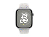 Apple Bande Sport 46 mm Pure Platinum M/L