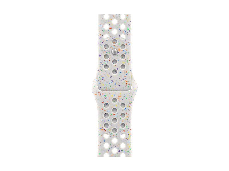 Apple Bande Sport 46 mm Pure Platinum M/L