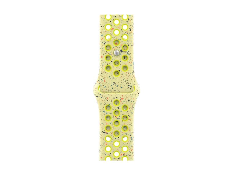 Apple Bande Nike Sport 42 mm Jaune S/M