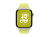 Apple Bande Nike Sport 42 mm Jaune S/M