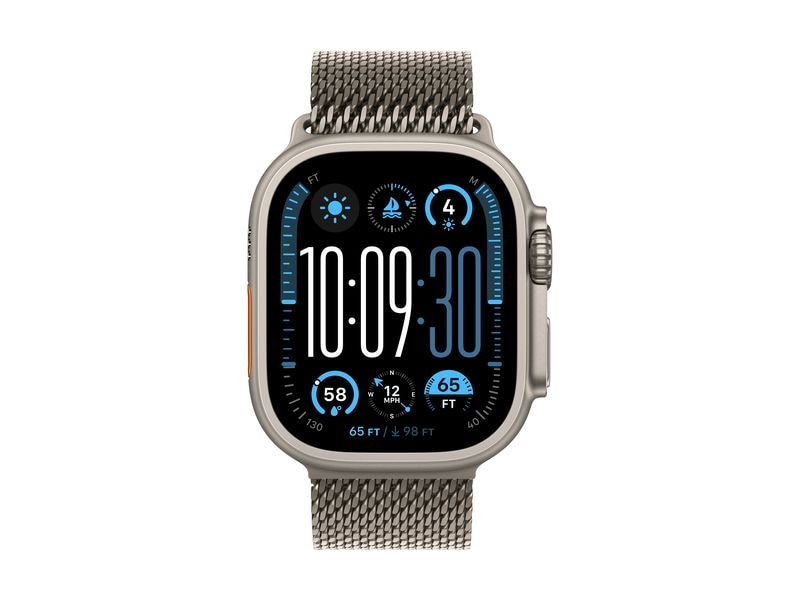 Apple Milanese Loop 49 mm Grau S