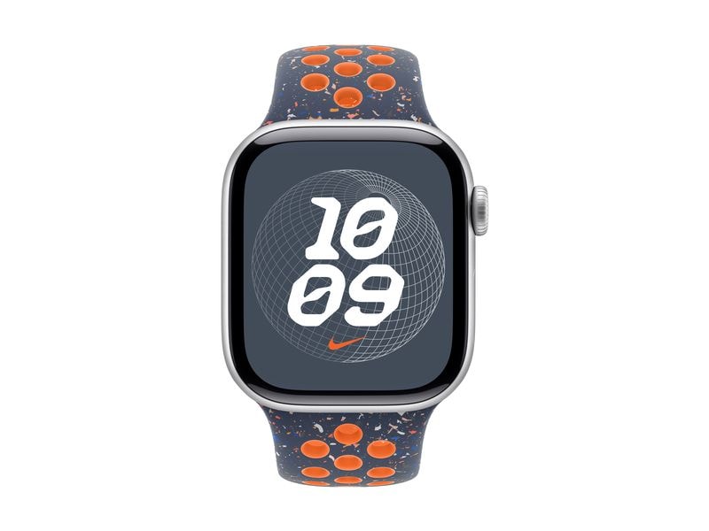 Apple Bande Nike Sport 40 mm Bleu/rouge M/L