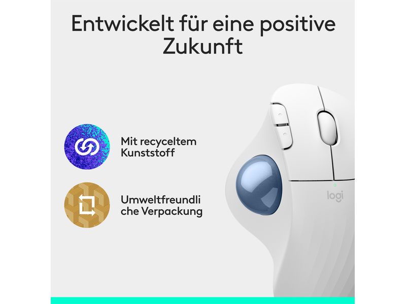 Logitech Trackball Ergo M575s Wireless Off-white