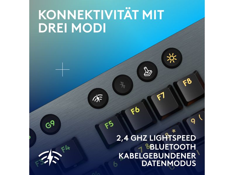 Logitech Gaming-Tastatur G915 X Lightspeed GL Tactile