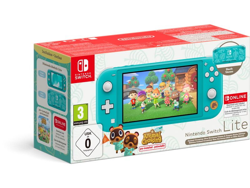 Nintendo Handheld Switch Lite Animal Crossing – Nepp Edition