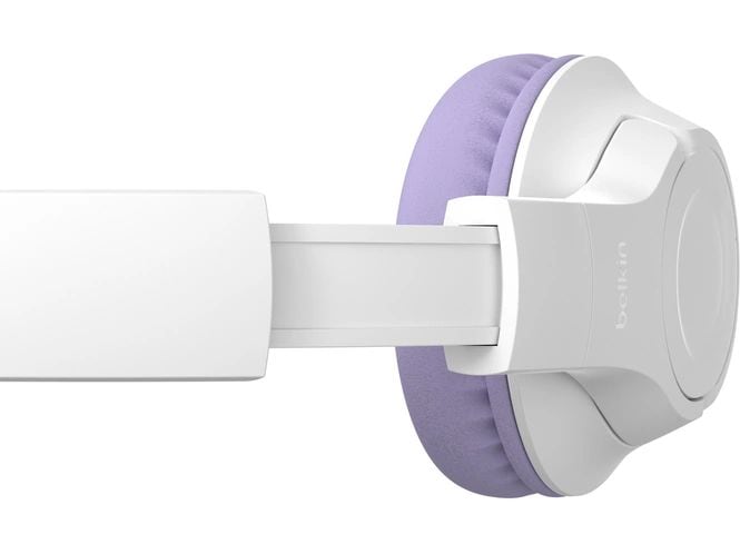 Belkin Wireless Over-Ear-Kopfhörer Soundform Inspire Violett; Weiss