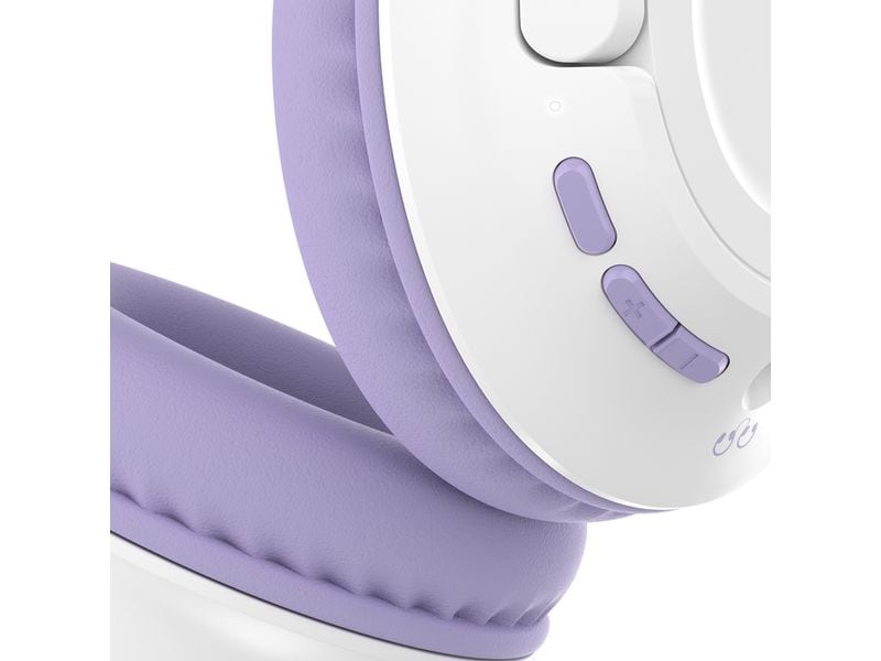 Belkin Wireless Over-Ear-Kopfhörer Soundform Inspire Violett; Weiss