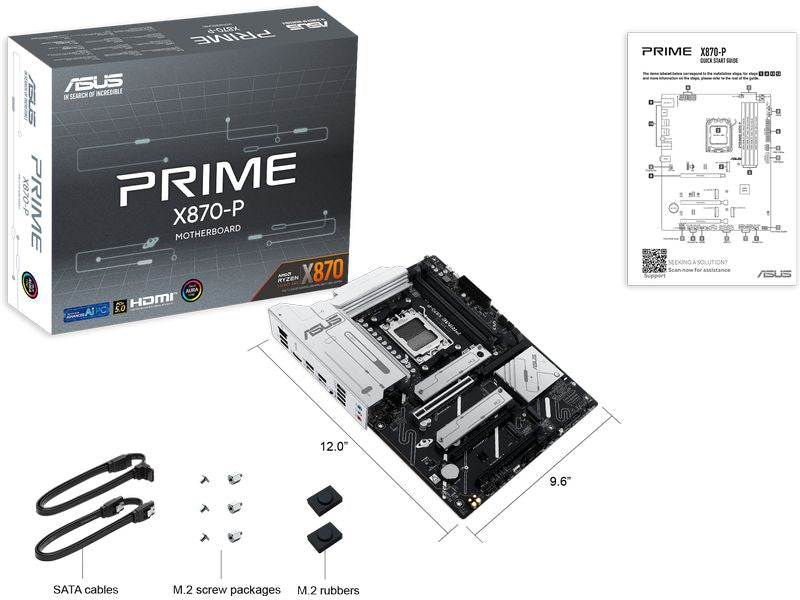 ASUS Carte mère Prime X870-P