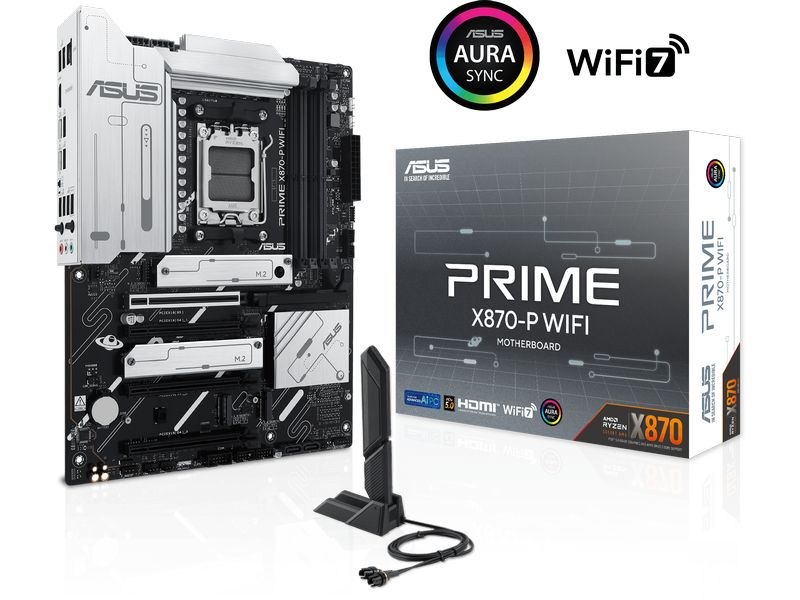 ASUS Carte mère Prime X870-P WIFI