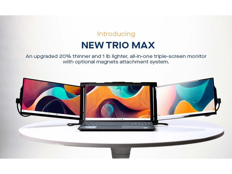 Mobile Pixels Moniteur Trio Max (tri-écran) 14.1