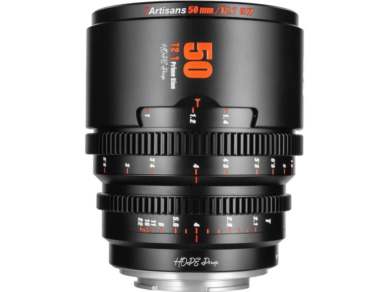 7Artisans Festbrennweite 50mm T/2.1 – MFT