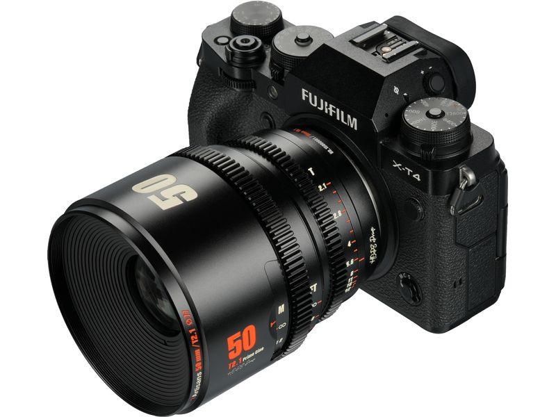 7Artisans Festbrennweite 50mm T/2.1 – Fujifilm X-Mount