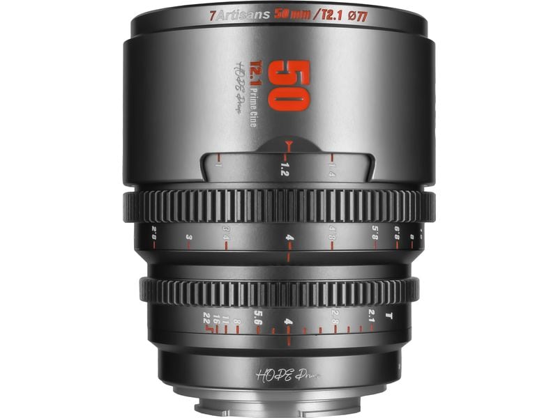 7Artisans Longueur focale fixe 50mm T/2.1 – Fujifilm X-Mount