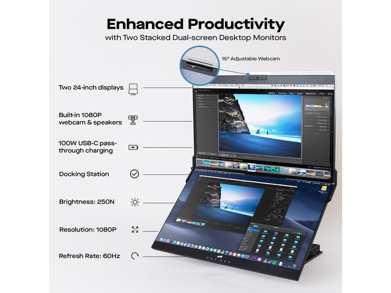 Mobile Pixels Monitor Geminos 24"