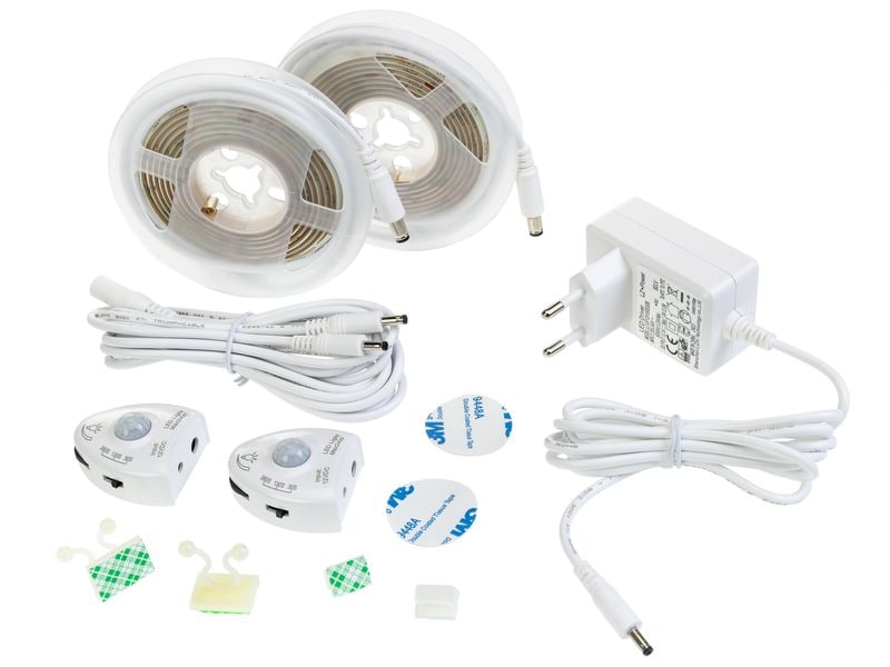 Vegas Lights Bande LED d'éclairage de lit, Lot de 2