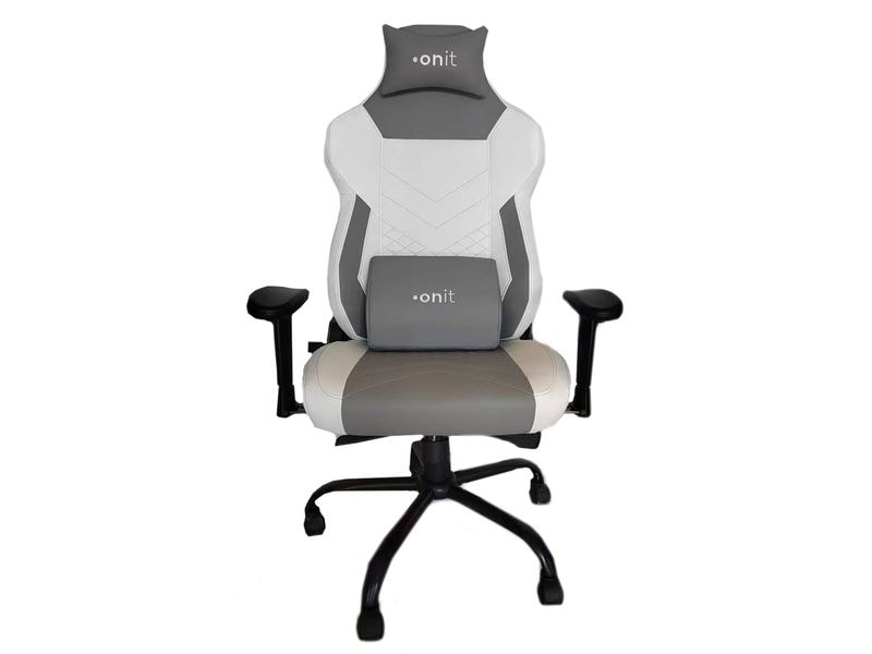 onit Gaming-Stuhl Weiss/Grau