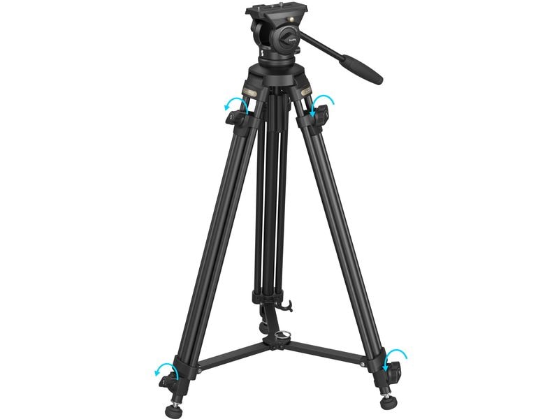 Smallrig Kit de trépied vidéo léger AD-50 Lite