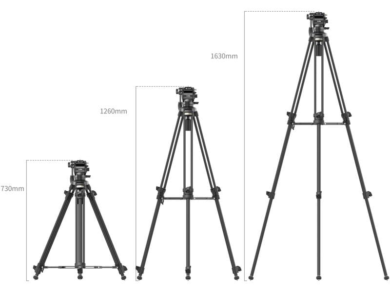 Smallrig Leichtes Videostativ-Kit AD-50 aus Kohlefaser