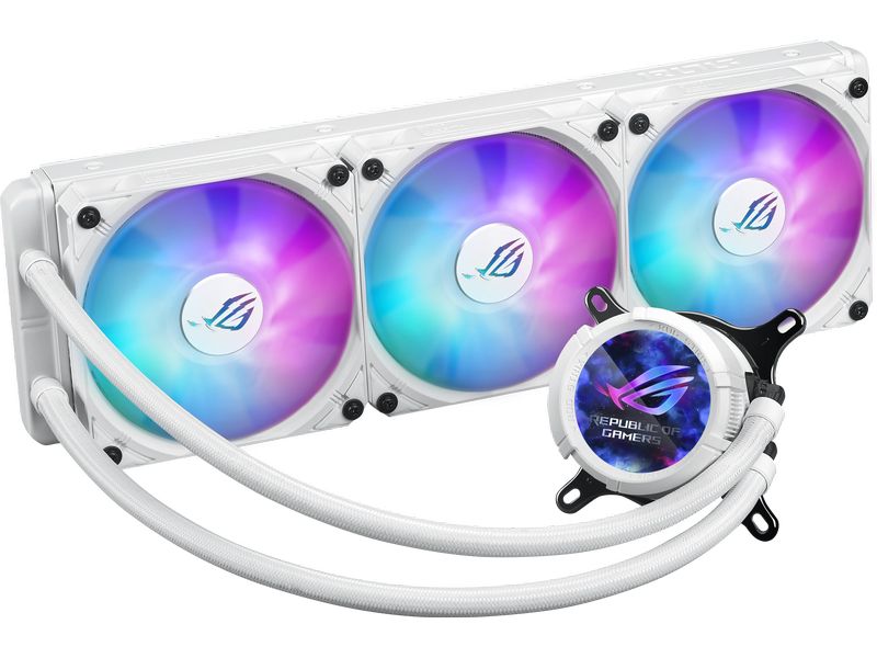 ASUS ROG Wasserkühlung ROG Strix LC III 360 ARGB White Edition