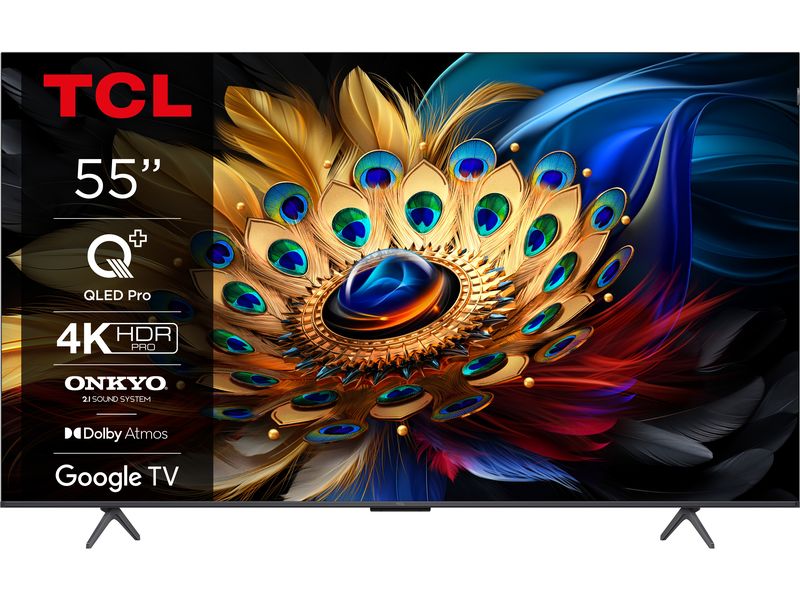 TCL TV 55C655 55", 3840 x 2160 (Ultra HD 4K), QLED