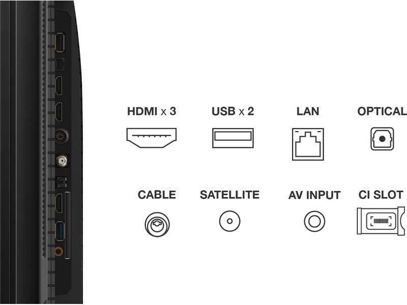 TCL TV 65C655 65", 3840 x 2160 (Ultra HD 4K), QLED