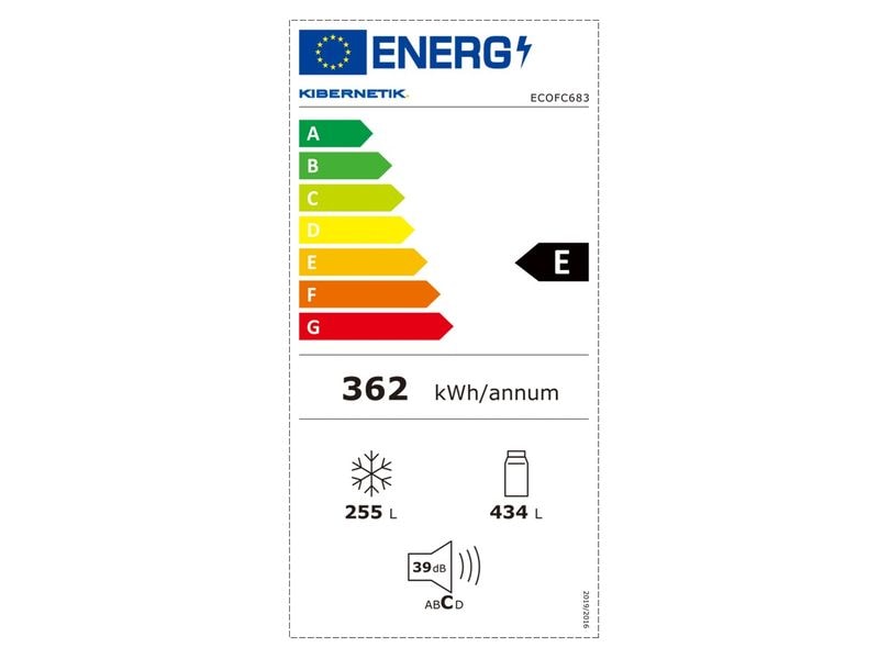 Kibernetik Foodcenter ECOFC683 Gris foncé