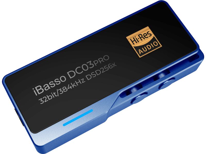 iBasso Kopfhörerverstärker &amp; USB-DAC DC03Pro Blau