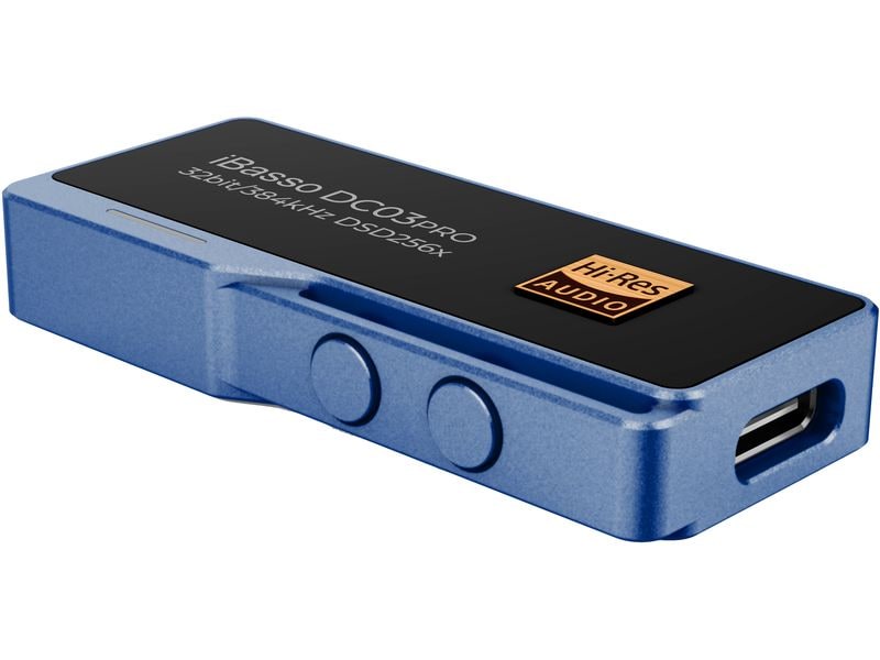 iBasso Amplificateur de casque & USB-DAC DC03Pro Bleu