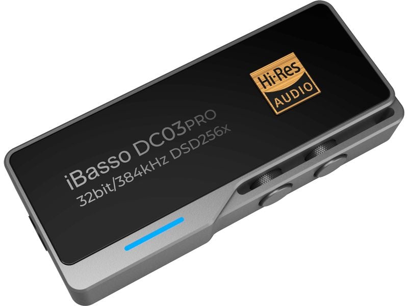 iBasso Amplificateur de casque & USB-DAC DC03Pro Argenté