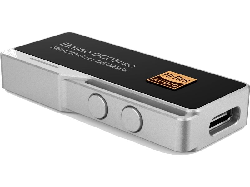 iBasso Kopfhörerverstärker &amp; USB-DAC DC03Pro Silber