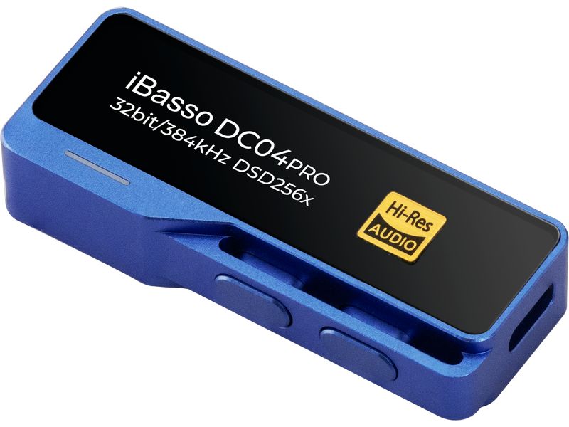 iBasso Amplificateur de casque & USB-DAC DC04Pro Bleu