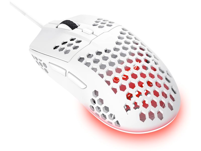 Trust Souris de gaming GXT928 Helox Blanc