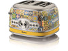 Ariete Grille-pain Positano ARI-156-POS Jaune
