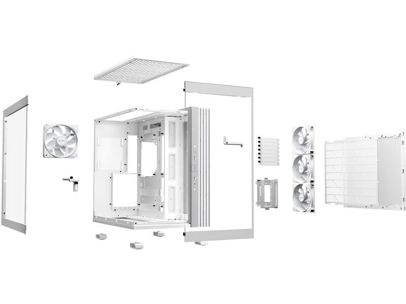 be quiet! PC-Gehäuse Light Base 600 LX Weiss