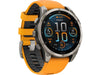 GARMIN Sportuhr Fenix 8 AMOLED Sapphire, 47 mm Graphit/Titan