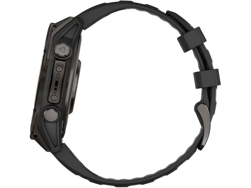 GARMIN Montre de sport Fenix 8 AMOLED Sapphire, 47 mm Noir/titane