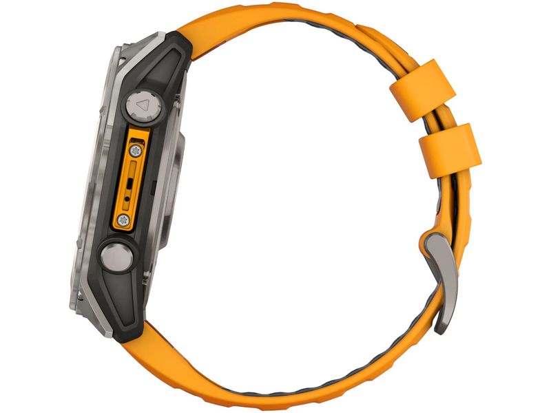 GARMIN Sportuhr Fenix 8 AMOLED Sapphire, 51 mm Orange