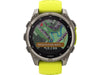 GARMIN Montre de sport Fenix 8 Solar Sapphire, 47 mm Jaune