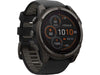 GARMIN Sportuhr Fenix 8 Solar Sapphire, 51 mm Schwarz