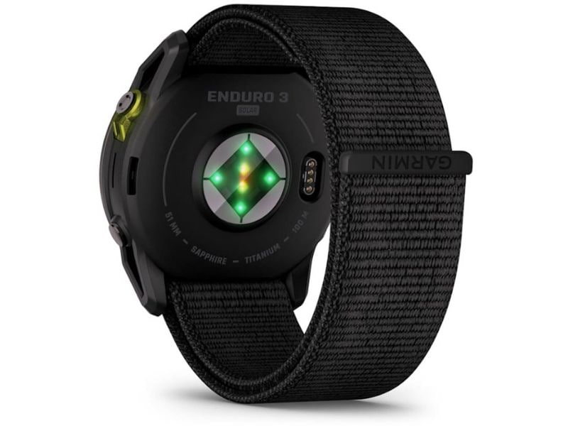 GARMIN Sportuhr Enduro 3 Solar, 51 mm Schwarz