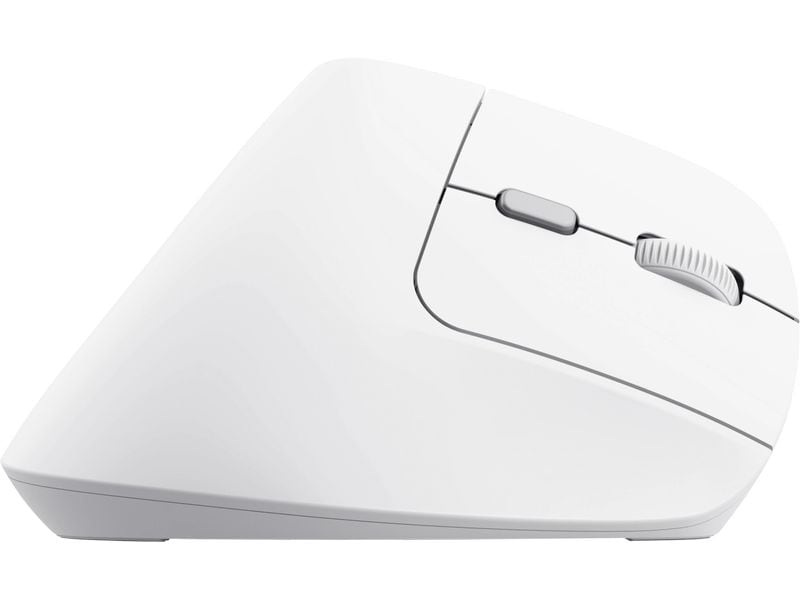 Trust Souris ergonomique Bayo II Blanc