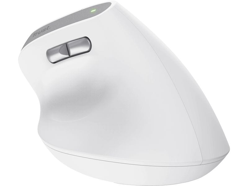 Trust Souris ergonomique Bayo II Blanc