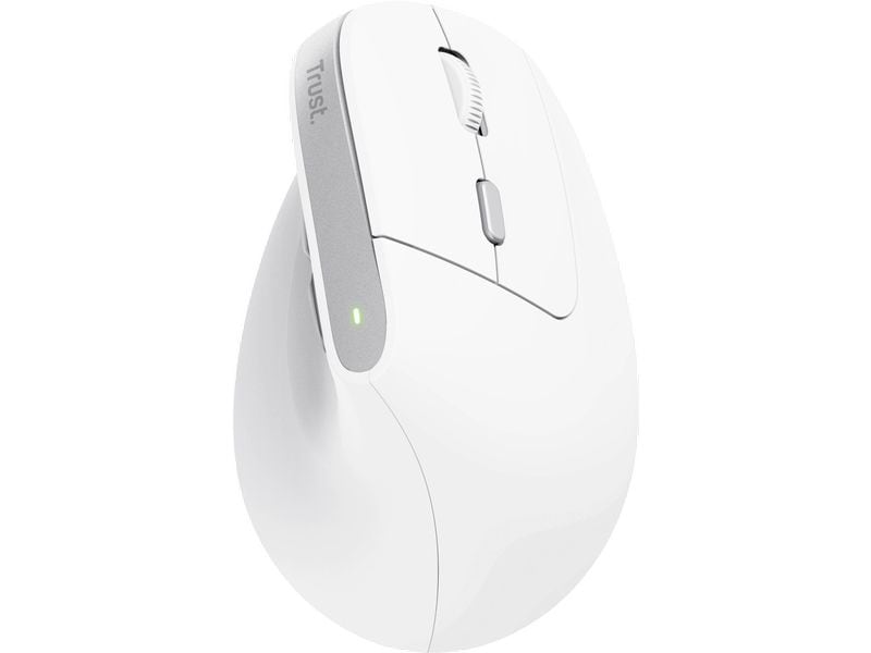 Trust Souris ergonomique Bayo II Blanc