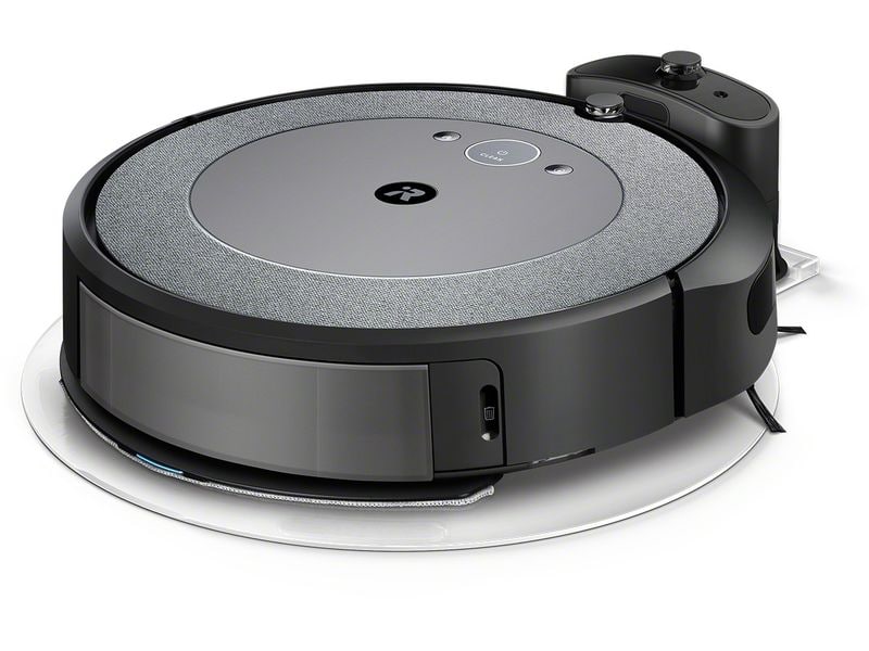 iRobot Robot d’aspiration et d’essuyage Roomba Combo i5 Gris/noir